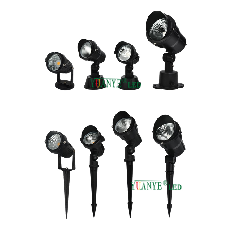 Amazon Hot SellingSpike Flood Light YY-TG2G製品9W 12W 15W 18W CCT DMX512またはDALI付きフルカラー1 1