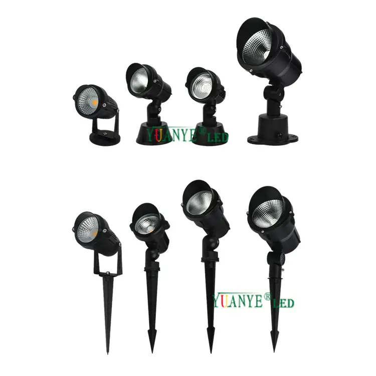Amazon Hot Selling Spike Flood Light YY-TG2G-Produkt 9W 12W 15W 18W CCT Full Color mit DMX512 oder Dali1 1