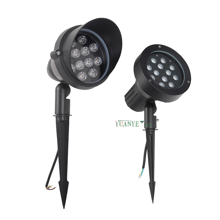 Amazon Hot Selling Spike Flood Light YY-TG2G-Produkt 9W 12W 15W 18W CCT Full Color mit DMX512 oder Dali1 9
