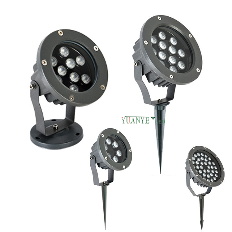 Beliebter LED-Pfahl leichter inground montierte warme weiße 3w 5w 10w 15w 18w 36W 50W YY-TG2B 3