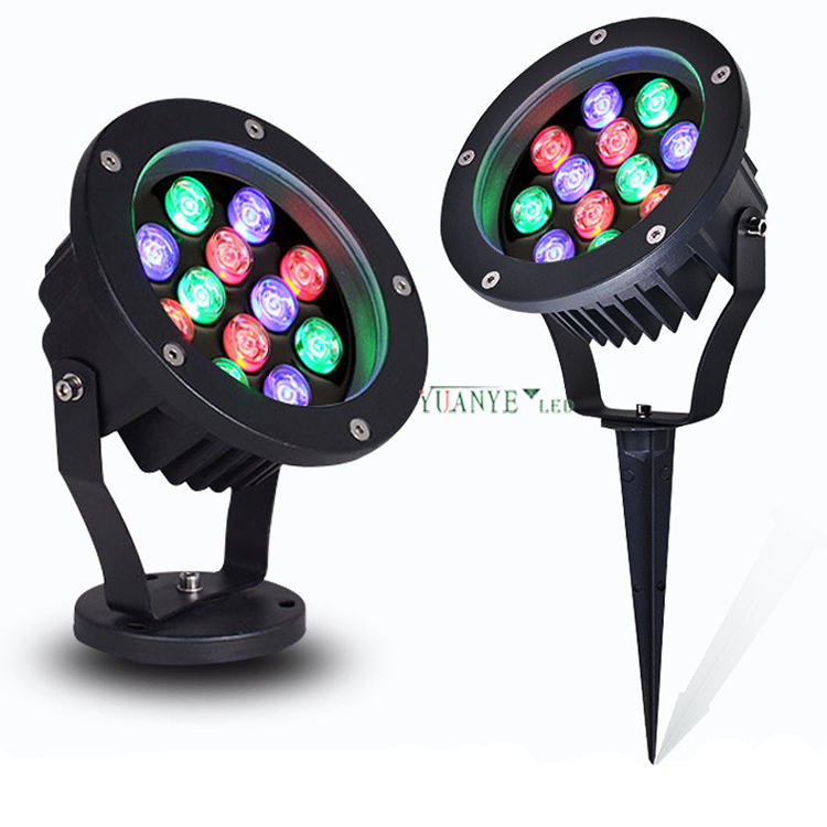 Beliebter LED-Pfahl leichter inground montierte warme weiße 3w 5w 10w 15w 18w 36W 50W YY-TG2B 1