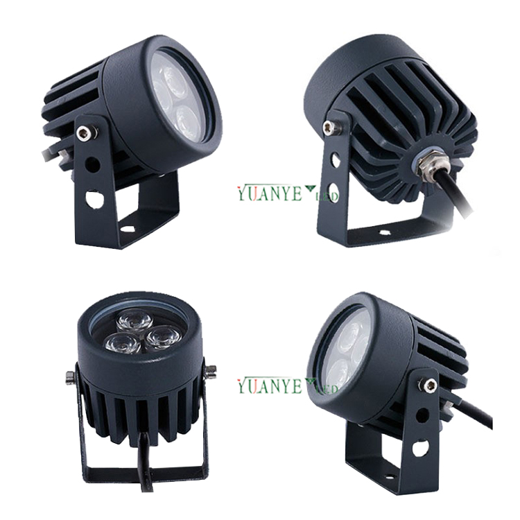 Fábrica Suministro al aire libre Spike Lights YY-TG1E LED EXTERIOR Street Light DMX512 PWM Color único 0-10V 1-10V 5