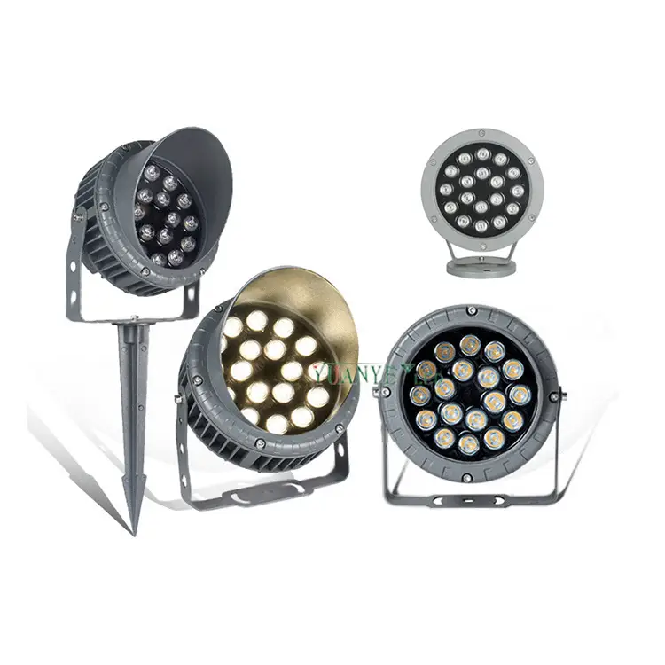 Lumières à pointe inondable à LED YY-TG2A DC24V AC220V 3W 5W 10W 15W 18W 36W 50W Walk Road Light 1