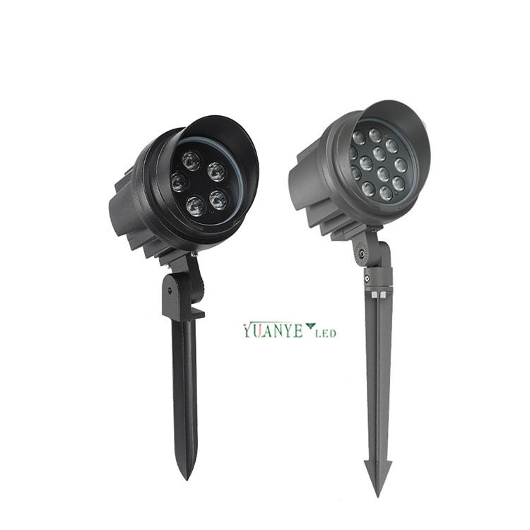 Fornecedor de luz de pico ao ar livre LED YY-TG2L 6W 9W 18W 21W 24W LIGHT LED LED com base redonda ou pico 6