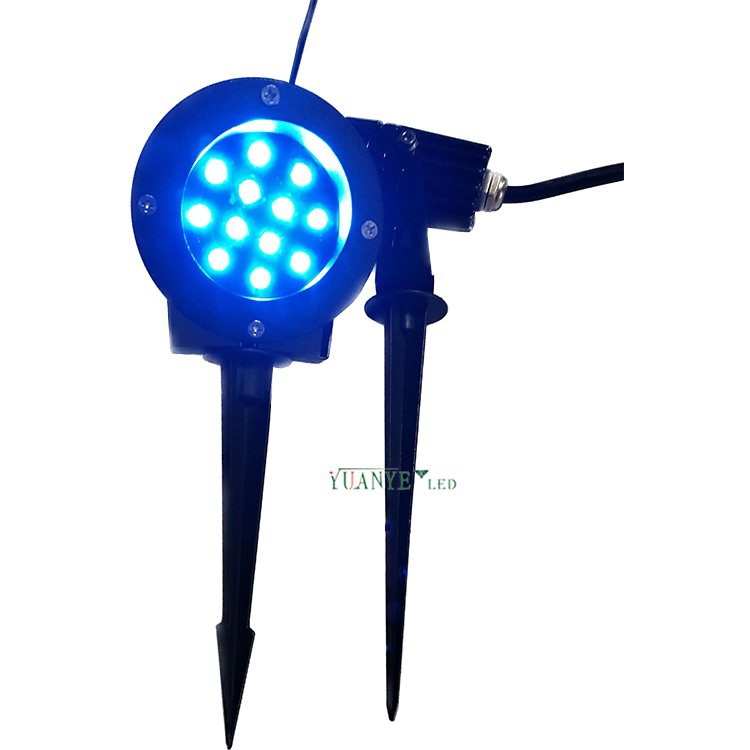 Luce sotterranea a LED OUTDOOR YY-TG1A 1W 3W 5W Garden Yard Tree Spike Lights per giardino e prato 3