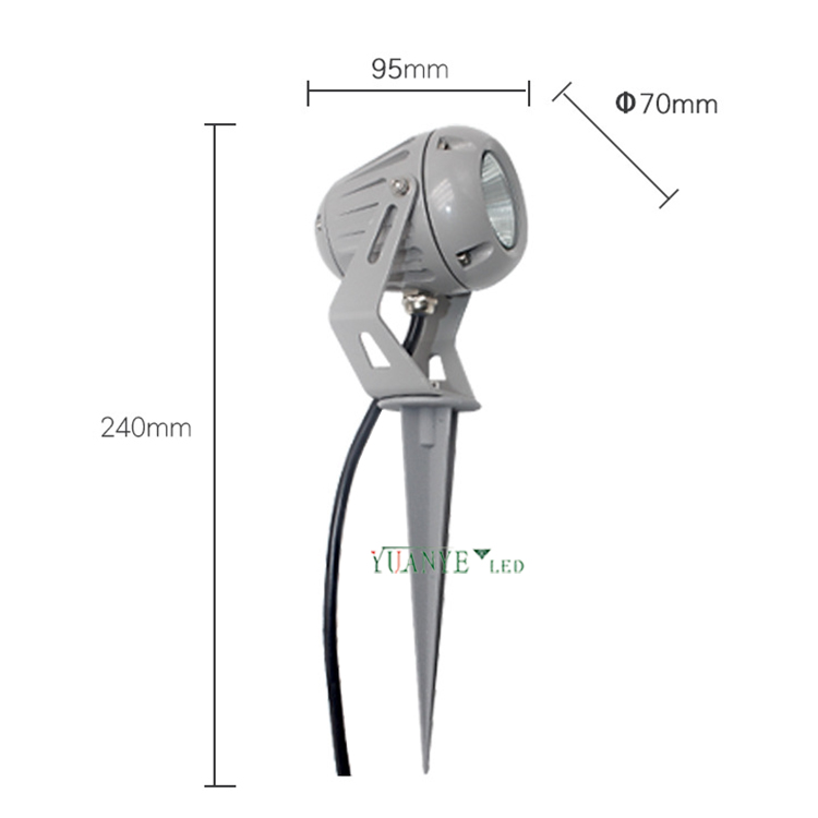 Hot Selling Led Lawn Lamp YY-TG2N Holiday Light Waterproof Smart App Control For Outdoor Square And Private villa 5