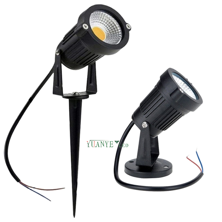 China Außenleuchten DC12V DC24V Spike Light YY-TG2E 1W 2W 3W Eingrall licht dimmbar wechselnde Farbe 1
