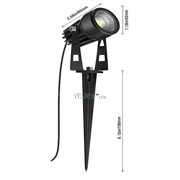 China Fancy Hiasan Krismas YY-TG2K 1W 2W 3W IP65 DMX512 RGB RGBW CCT PERUBAHAN Warna Penuh Yuanyeled 8