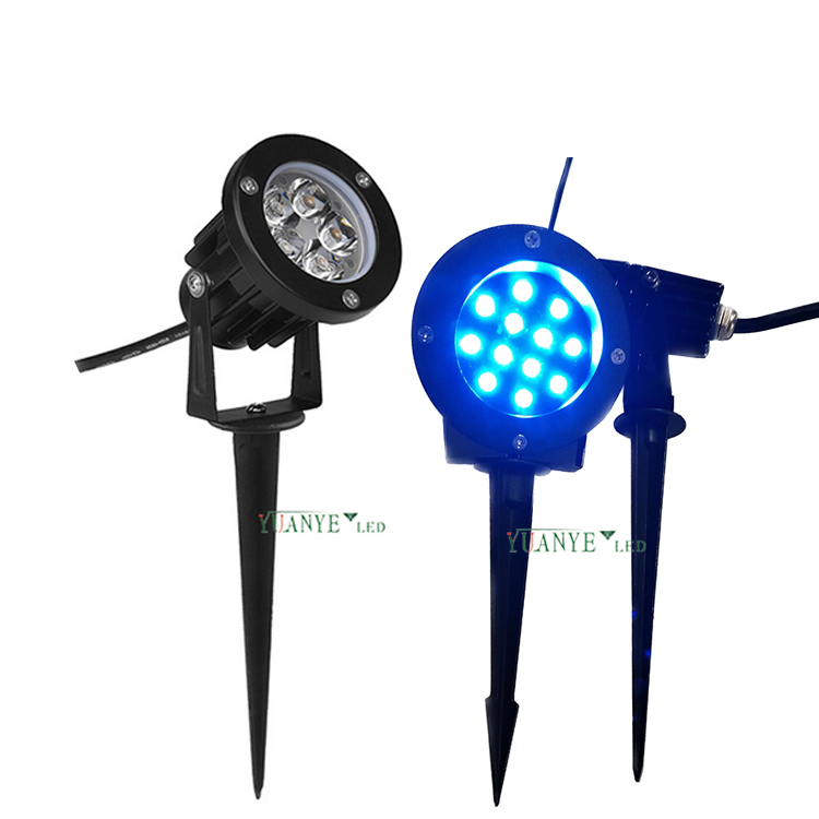ارتفاع في الهواء الطلق Light Light Yy-Tg1a 1W 2W 3W Garden SMD RGB RGBW زاوية قابلة للتعديل مع التحكم الذكي في التطبيق 1