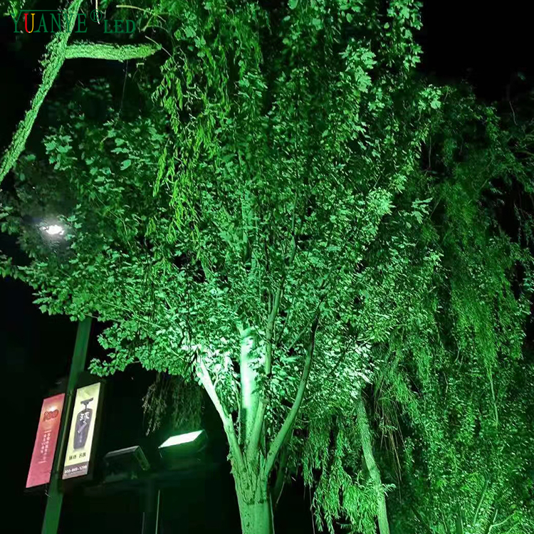 Pencahayaan Taman Spike Berkualiti Top Yy-Tg1a Pokok Landskap dengan Kawalan Google IP65 Unjuran Lampu Krismas 11
