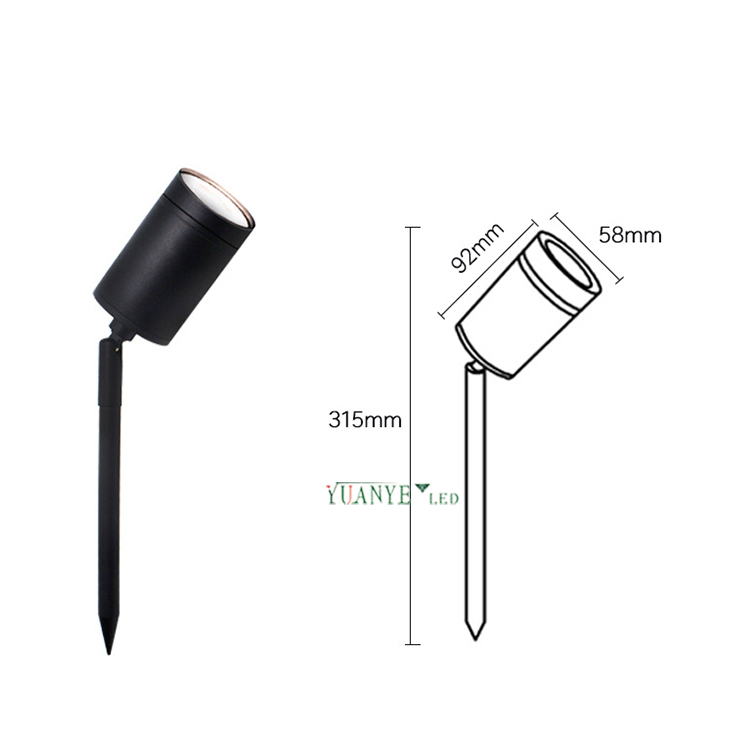 Langlebige Gartenstrahler YY-TG2I 1W 2W 3W DC12V 24V für Gartenwege und Bodenbeleuchtung von Yuanyeled 5