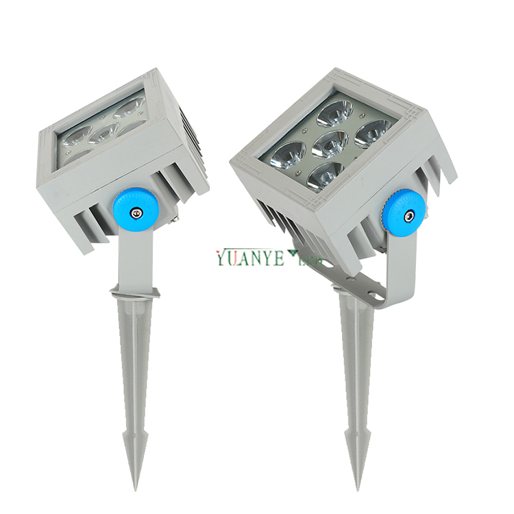 Harga kilang lampu luaran dali LED tempat lampu yy-tg2x ac85-265v untuk tema taman tema patio patio spike lights 7