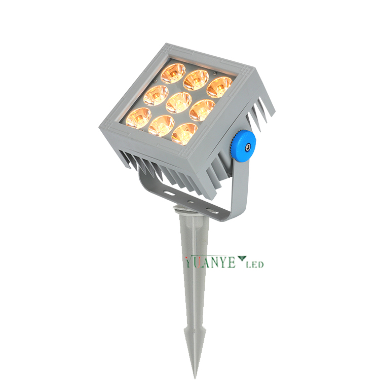 Harga kilang lampu luaran dali LED tempat lampu yy-tg2x ac85-265v untuk tema taman tema patio patio spike lights 9