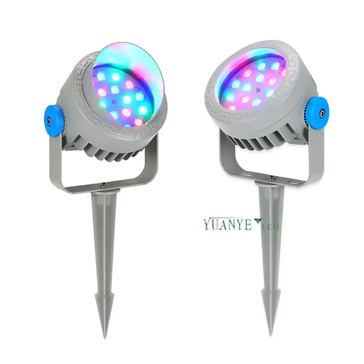 Jangka hayat yang diketuai Lampu rumput taman luaran yy-tg2w 3 in1 3w 30w 90w rgb jalan lonjakan jalan dengan google pintar yuanyeled 1