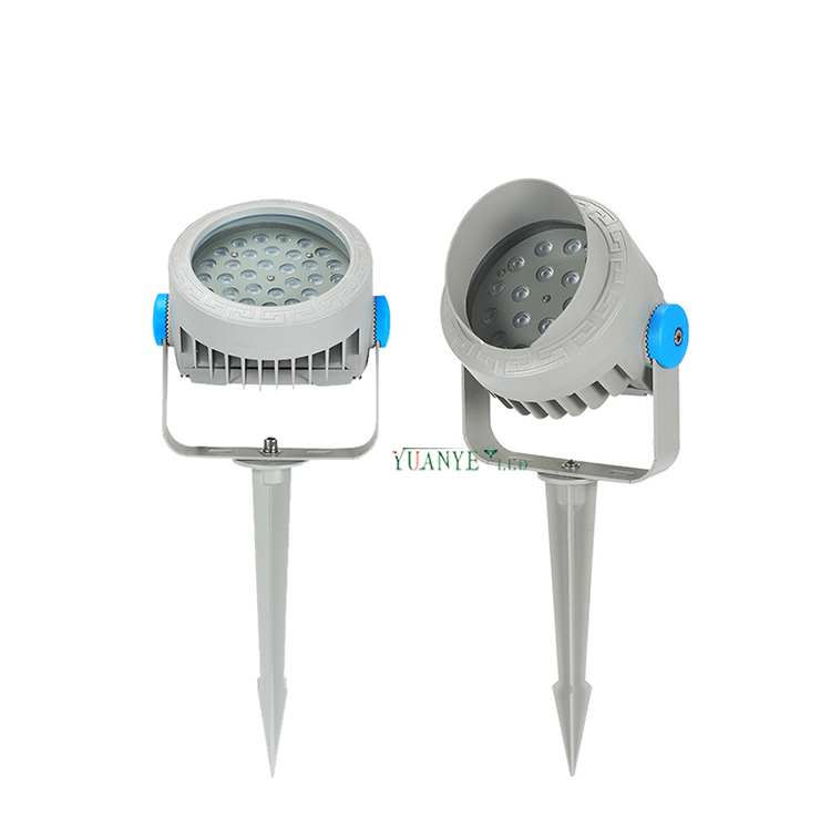 Lampada da giardino da giardino per esterni per vita YY-TG2W 3 IN1 3W 30W 90W RGB Spike Spike con Google Smart Yuanyeled 4