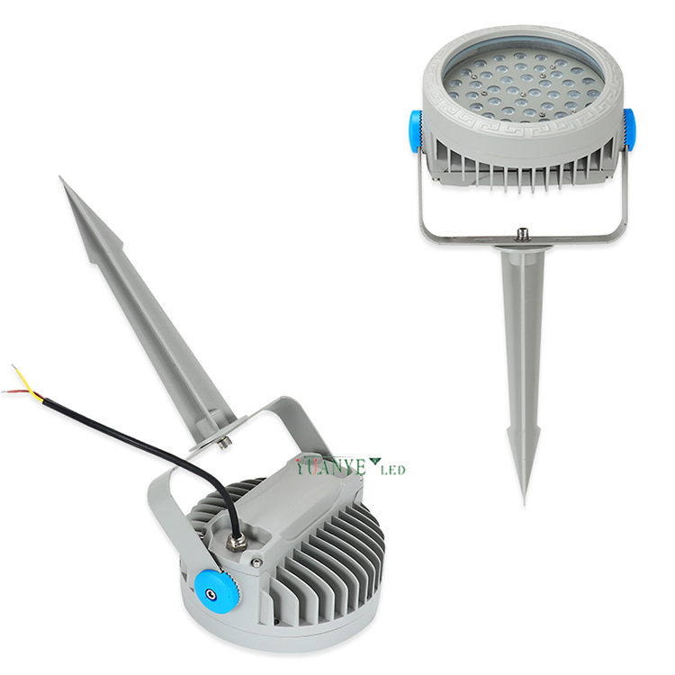 Lampada da giardino da giardino per esterni per vita YY-TG2W 3 IN1 3W 30W 90W RGB Spike Spike con Google Smart Yuanyeled 5