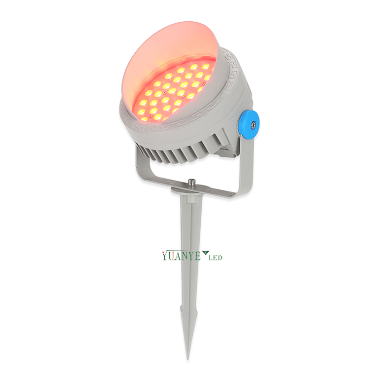Lampada da giardino da giardino per esterni per vita YY-TG2W 3 IN1 3W 30W 90W RGB Spike Spike con Google Smart Yuanyeled 3