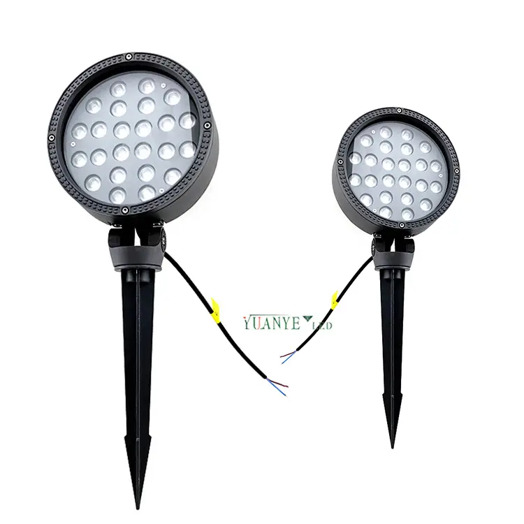 Lawn Spike Spotlighting 12w 21w 36w YY-TG2Y Adjustable Flood Light Rgb Rgbw Dmx512 For Theme Park 1
