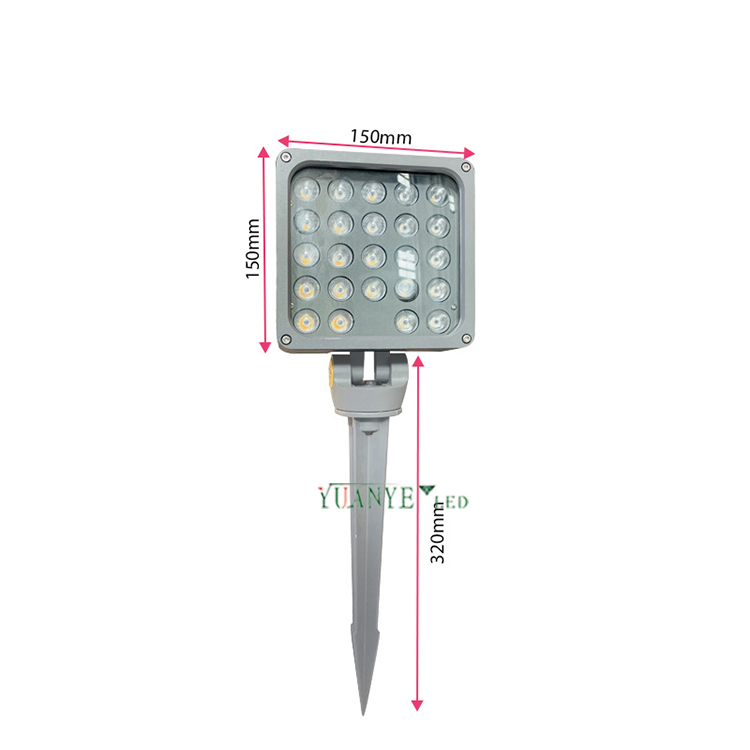 LUGGIO DI SPIKE DISMABILE LONGA LUPAGGIO YY-TG2Z 12W 18W 27W 36W 48W CCT Cambiamento a colori a colori 6