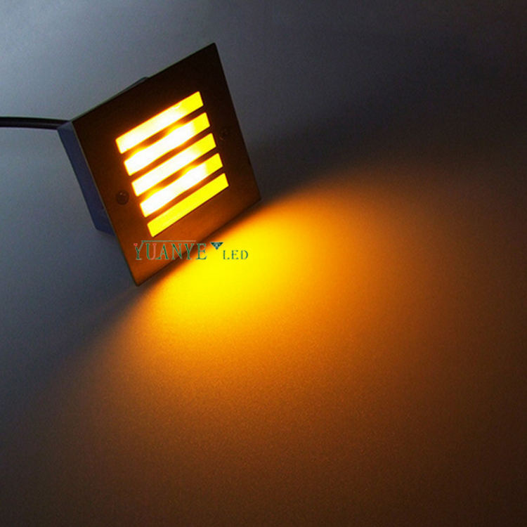 Square à LED Deck Stair Lights YY-QJS005 Nouveau amélioré avec Alexa Google Home Smart Life Control Yuanyeled 7