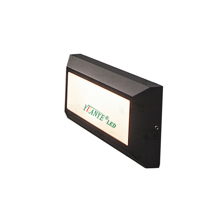 Escaliers muraux extérieurs éclairage yy-QJL017 intégré monté monté horizontal long pont à lad étape 7