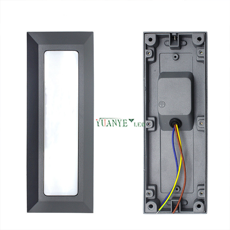 Escaliers muraux extérieurs éclairage yy-QJL017 intégré monté monté horizontal long pont à lad étape 8