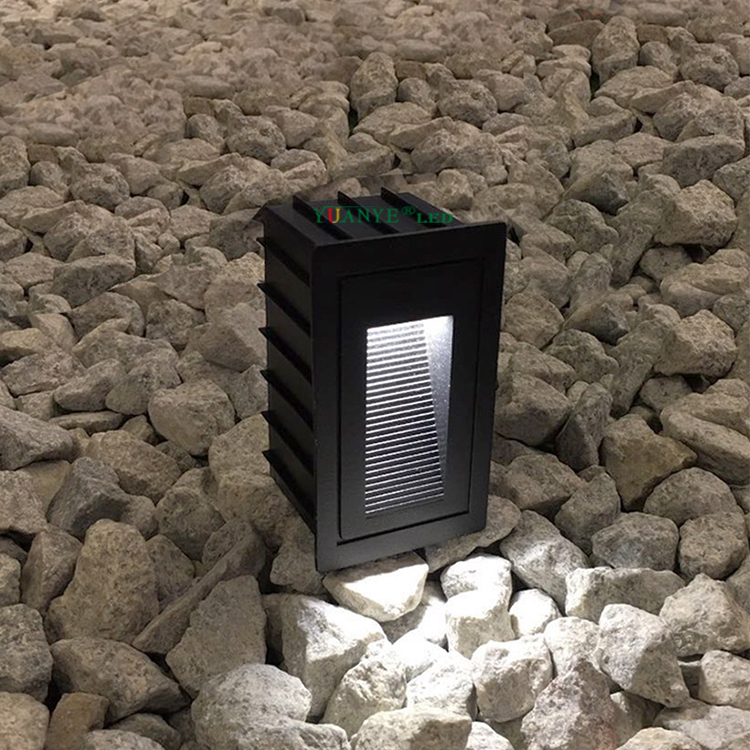 Étape en aluminium Light Outdoor Creative Garden Wall Light Yy-QJL018 1W 3W 5W DMX Éclairage décoratif yuanyeled 10