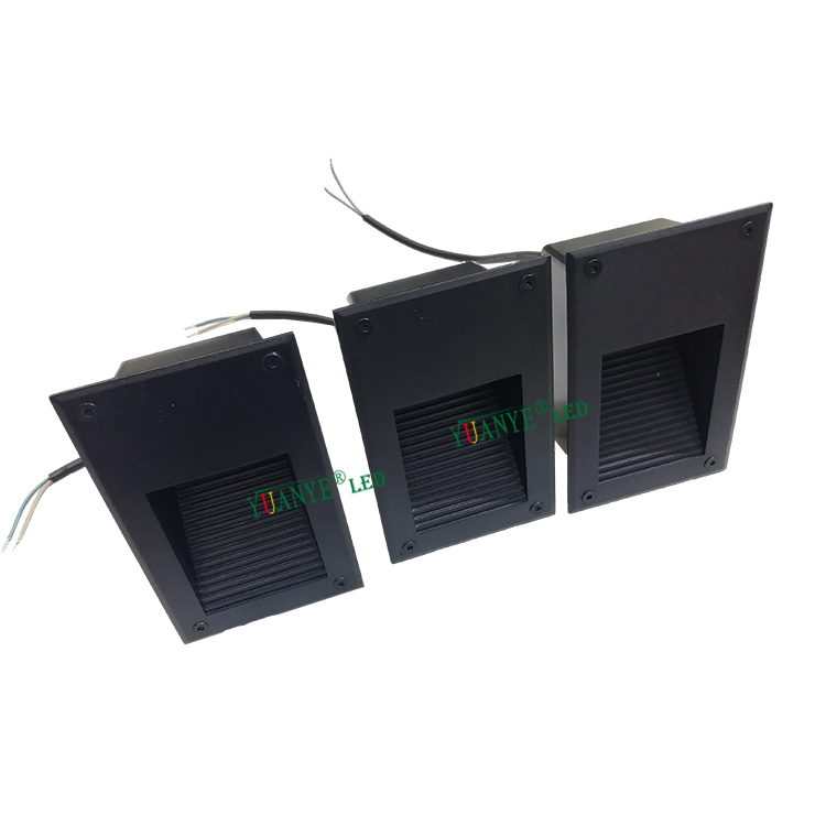 LED LECHE LED ANTI Glare DC12V 24V QJL008 Luces de pared Iluminación 3W 4W 5W DMX512 Luces de paso Yuanyeled 7