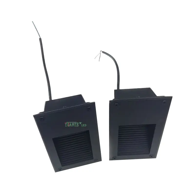 LED-Treppenlicht-Anti-Blend-DC12V 24V QJL008 Wandleuchten Stufe Beleuchtung 3W 4W 5W DMX512 STEFELPRIEBE YUANYELED 1