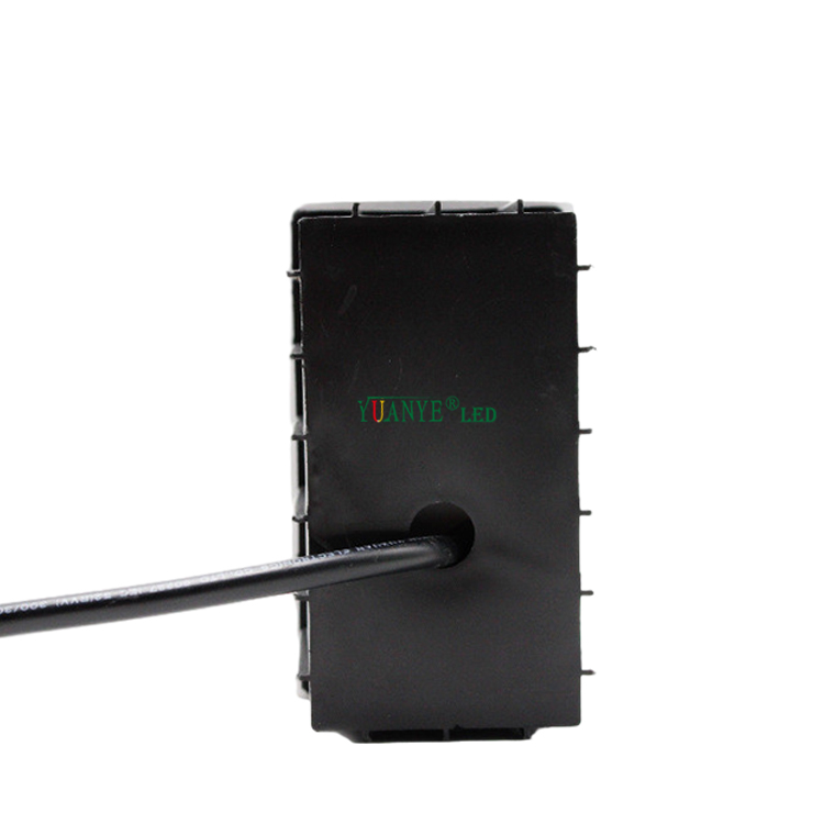 Tangga dinding luar yang tersembunyi dipasang cahaya yy-qjl019 persegi hitam ledi lanskap lanskap cahaya yuanyeled 9