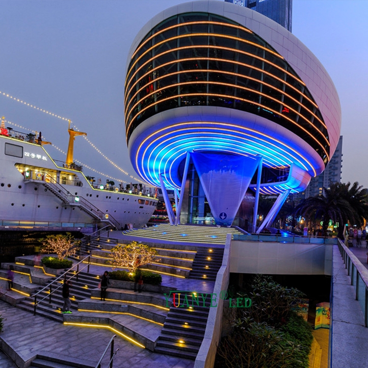 3w 5w 9w Solar Garden Step Light Landscape Lighting YY-QJS010 Fence Light Rgbwy Yuanyeled 10