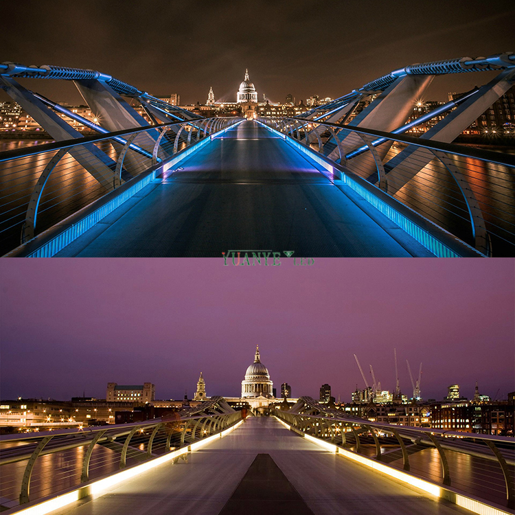 3w 5w 9w Solar Garden Step Light Landscape Lighting YY-QJS010 Fence Light Rgbwy Yuanyeled 11