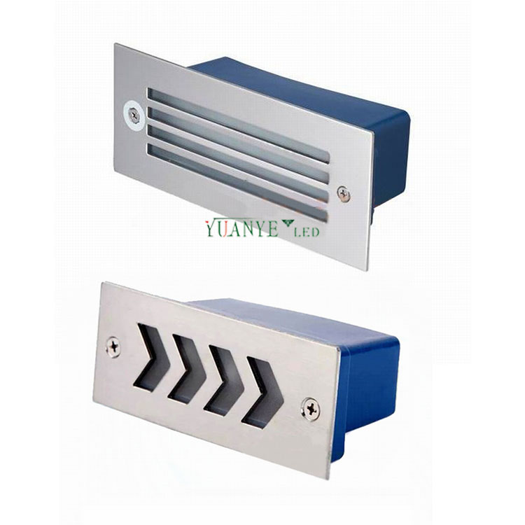 Lámpara LED empotrada luz de la pared de la pared control remoto yy-qjl005 1W 3W 5W LEACH PASO LED 3000K 4500K 6000K YUANYELED 8