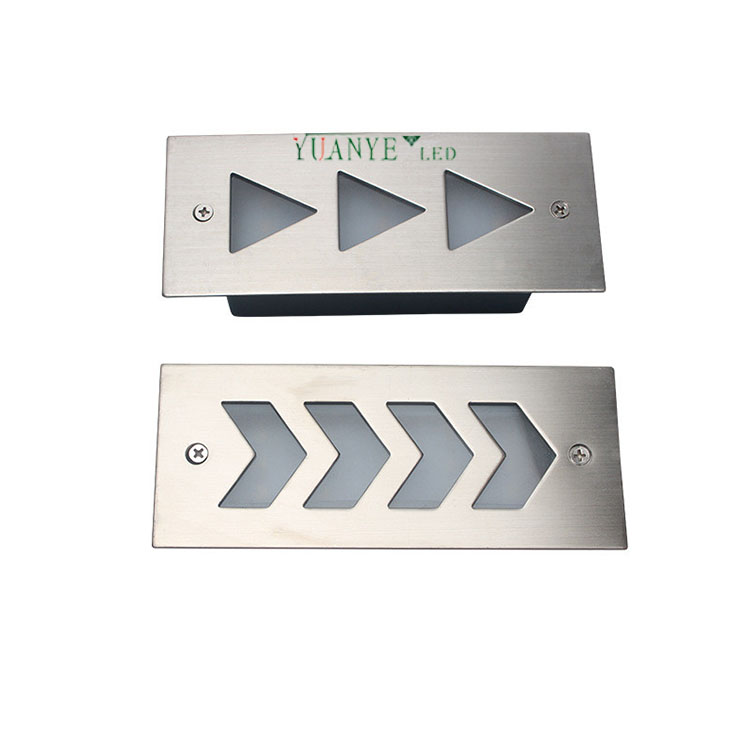 Lámpara LED empotrada luz de la pared de la pared control remoto yy-qjl005 1W 3W 5W LEACH PASO LED 3000K 4500K 6000K YUANYELED 7