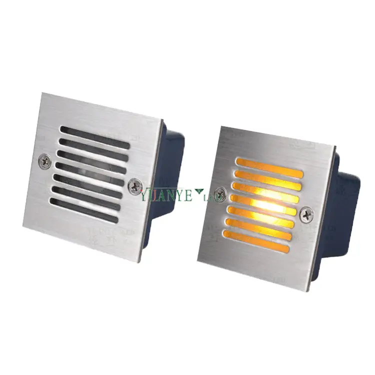Lampu langkah tangga dengan bilik mandi dimming auto yy-qjs005 1w 3w 5w lampu hiasan luar yuanyeled 1
