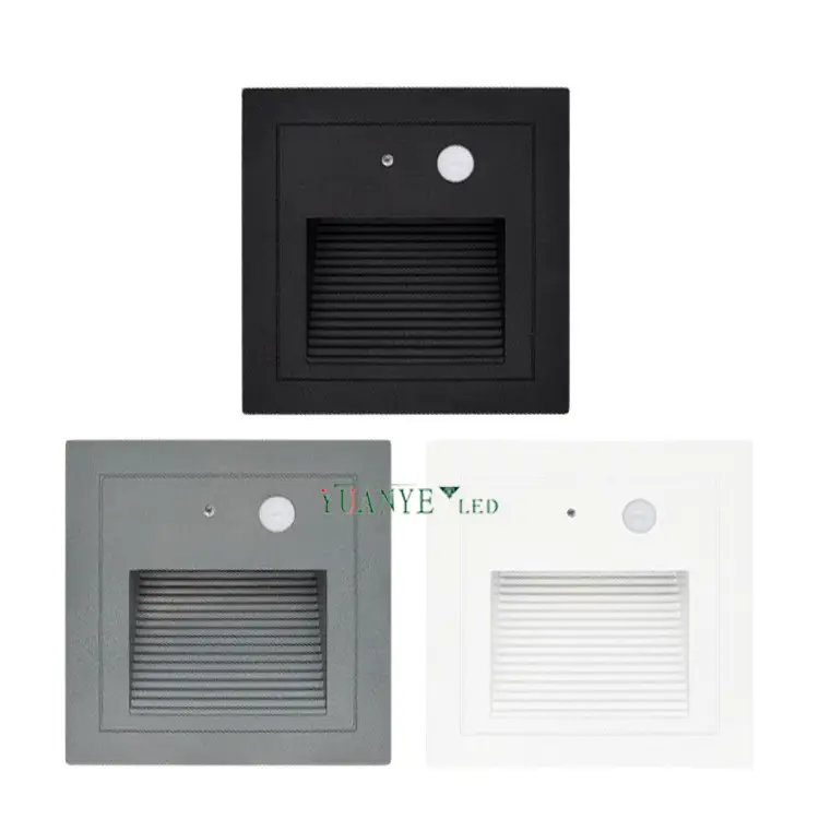 Eingebrauchtes Stieflicht 3000k 4000K YY-QJS002 Moderne LED-Treppe Tuya Smart Control Ecke Embedded Lighting Yuanyeled 1