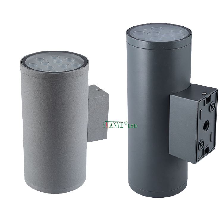 Yuanyeled - moderne luci da parete esterna nera rgbwy ip65 impermeabile smart led light rgbccct yy -bdr025 1