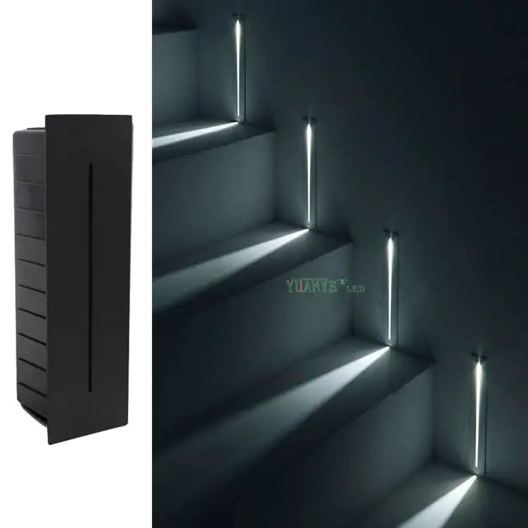 Wettbewerbsfähige Preis Eckstufe Light Outdoor YY-QJL013 Fernbedienung IP65 Anti-Blend-Gartenlampe Yuanyeled1 1