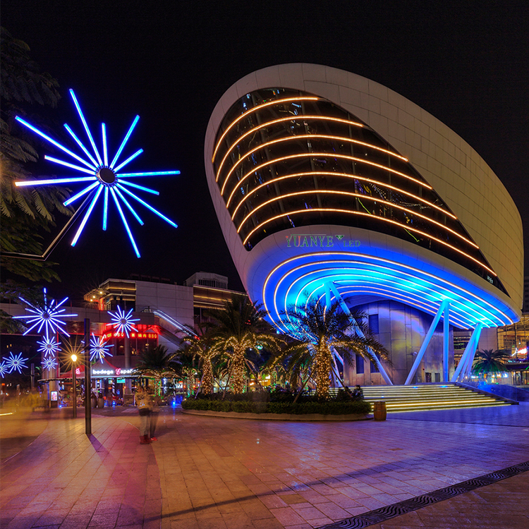 Led Step Lights Outdoor Recessed Garden Rohs YY-QJL011 Stair Light Dmx Control 6w 9w 12w Rgb Yuanyeled 12