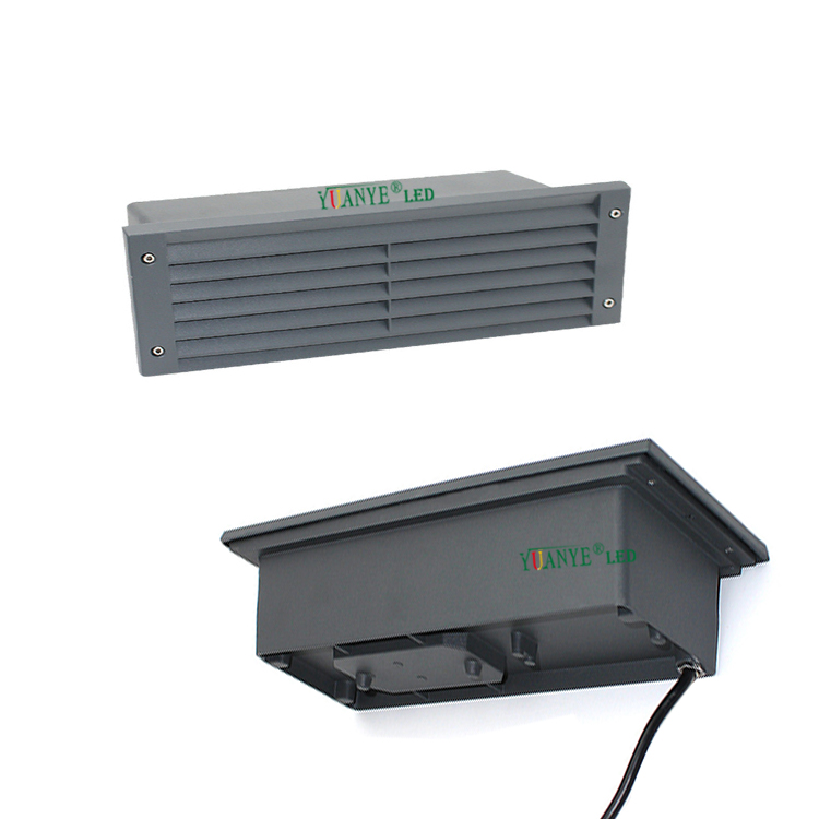 Led Step Lights Outdoor Recessed Garden Rohs YY-QJL011 Stair Light Dmx Control 6w 9w 12w Rgb Yuanyeled 7