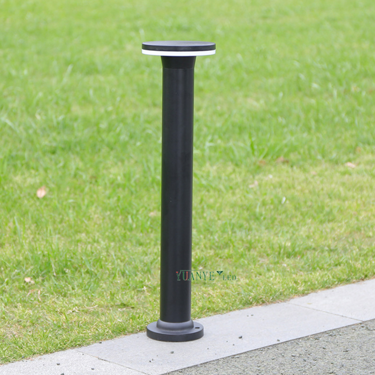 YuAnyELED Exterior Lighting 220V Modern LED Bollard Garden Lights Pathway YY-CPR15D用アルミニウムハウジ 13