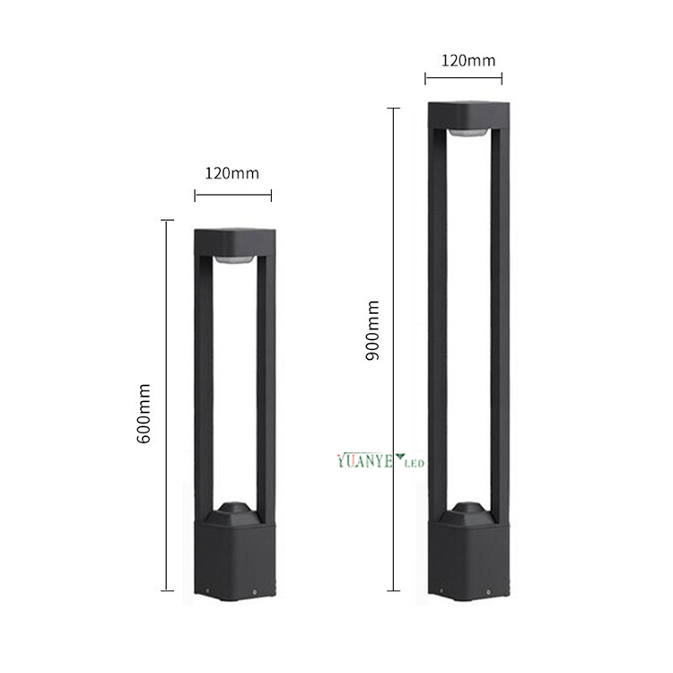 Yuanyeled 6W 8W 10W 12W Exterior IP65 Luminária à prova d'água Luminária LED LED LIDADE DE ALTO 7