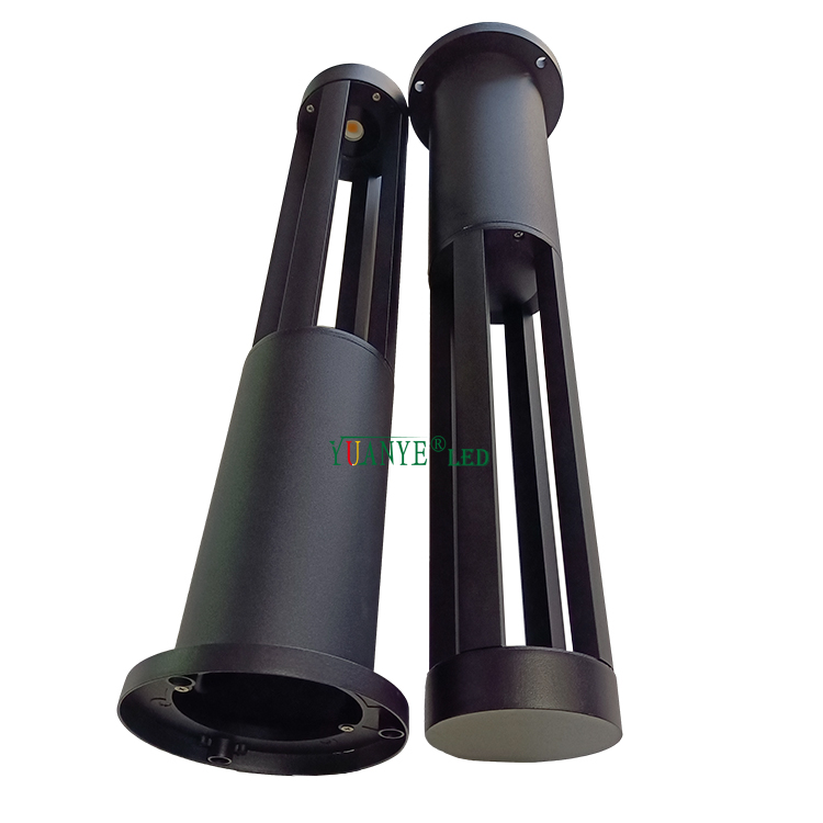 Moden LED Smart Bollard Garden Light Light Yuanyeled Dimmable Alexa Google Home Control for Pathway YY-CPL15D 9
