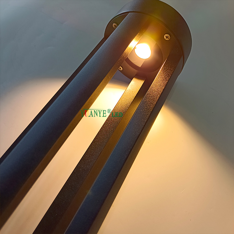 Moden LED Smart Bollard Garden Light Light Yuanyeled Dimmable Alexa Google Home Control for Pathway YY-CPL15D 13