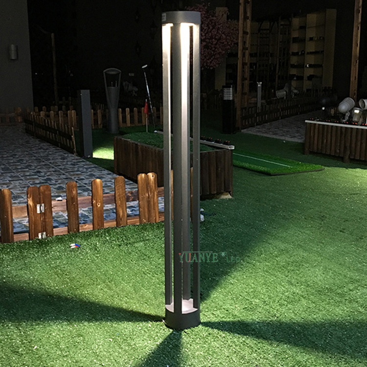 Yuanyeled de alta qualidade LED Bollard Outdoor Lawn Light DC 12V 360 graus de alumínio para decoração da via YY-CPL14D 13
