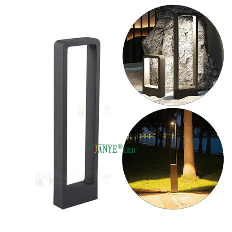 Luz de amarração de jardim decorativo ao ar livre luz yy-cps160a tuya smart alexa retângulo 5w 9w 12w yuanyeled 1
