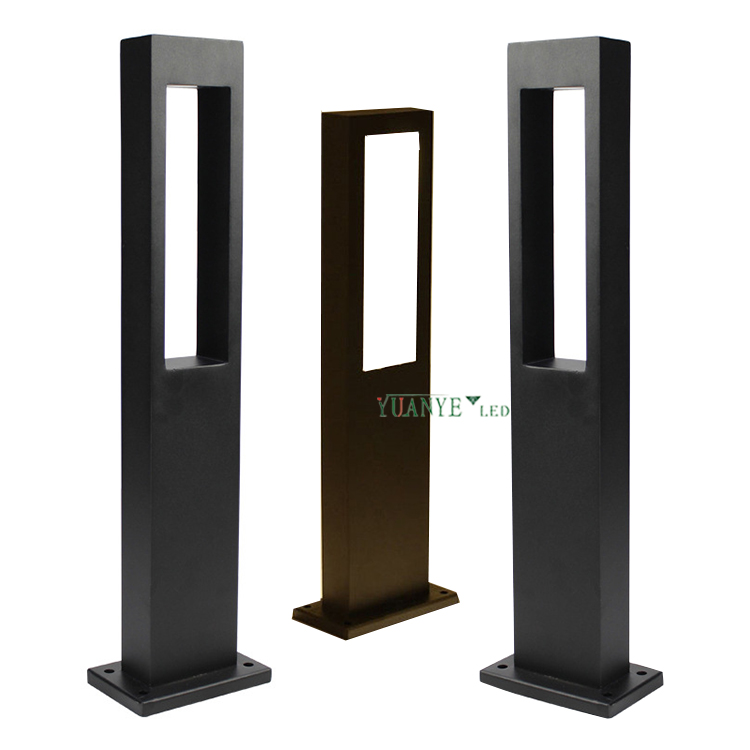 Yuanyeled - RVB RGBWY LED Lawn Bollard Light Tuya Smart WiFi Die-Cast Lighting 2700K DC 12V 24V YY-CPLA 7