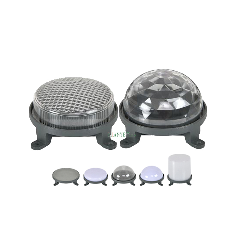 Yuanyed - Светодиодный пиксель DMX Point Light 3W 5W 7W DIA80 мм 108 мм Внешний водонепроницаемый адрес rgb rgbw yy -dg017 8