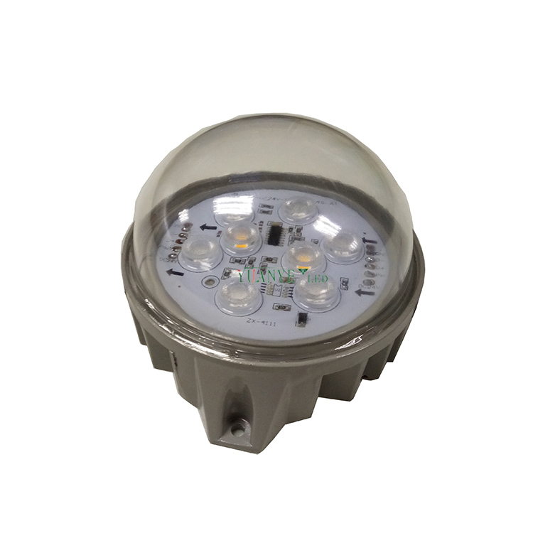 Yuanyeled - Luz comercial de píxeles de emergencia Lighting 3W 6W 7W Luz de escalera RGB 3000K TRIAC YY -DG002 7