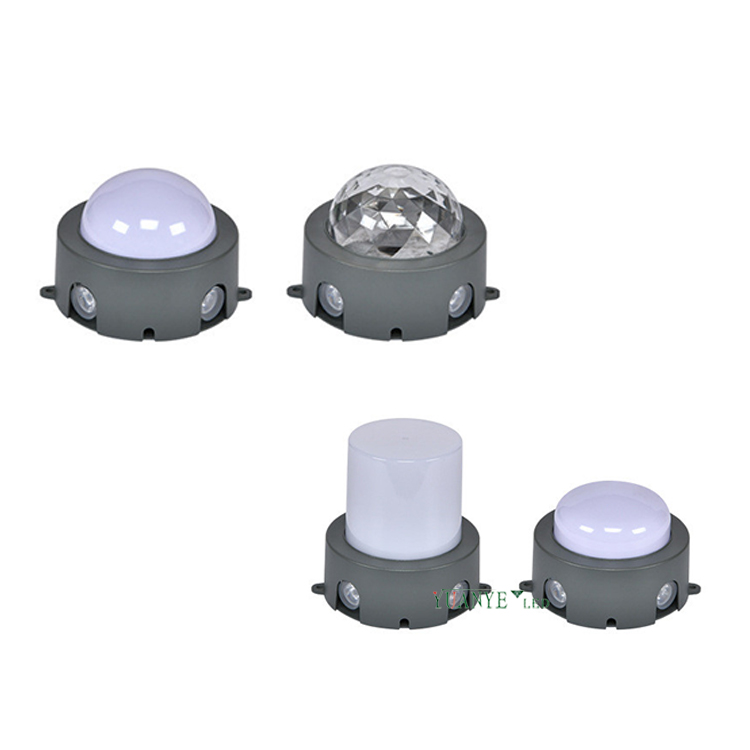 yuanyeled - Lampu Sorot LED Tahan Suhu 9w 15w 24w Warna Abu-abu Anti Silau Lampu Titik YY-DG026 1